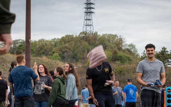 U.S. Marines come together for MALS-12 spring fling relay event