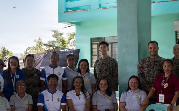 Balikatan 2026: U.S. service members hand out mosquito nets as part of a cooperative health engagement in Casiguran