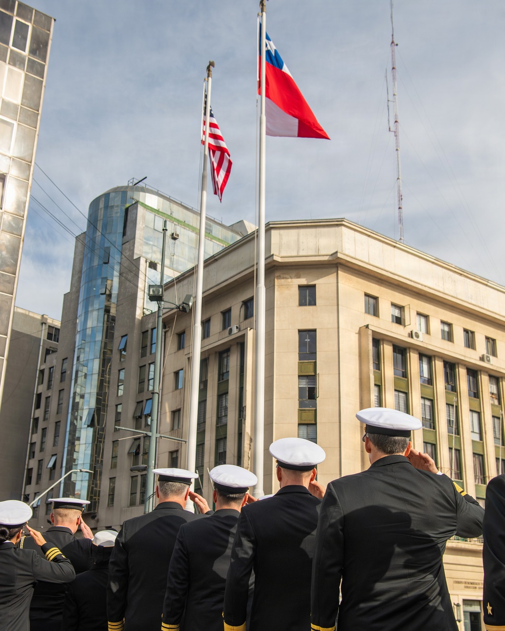 Monumento a Los Héroes de Iquique Wreath-Laying Ceremony
