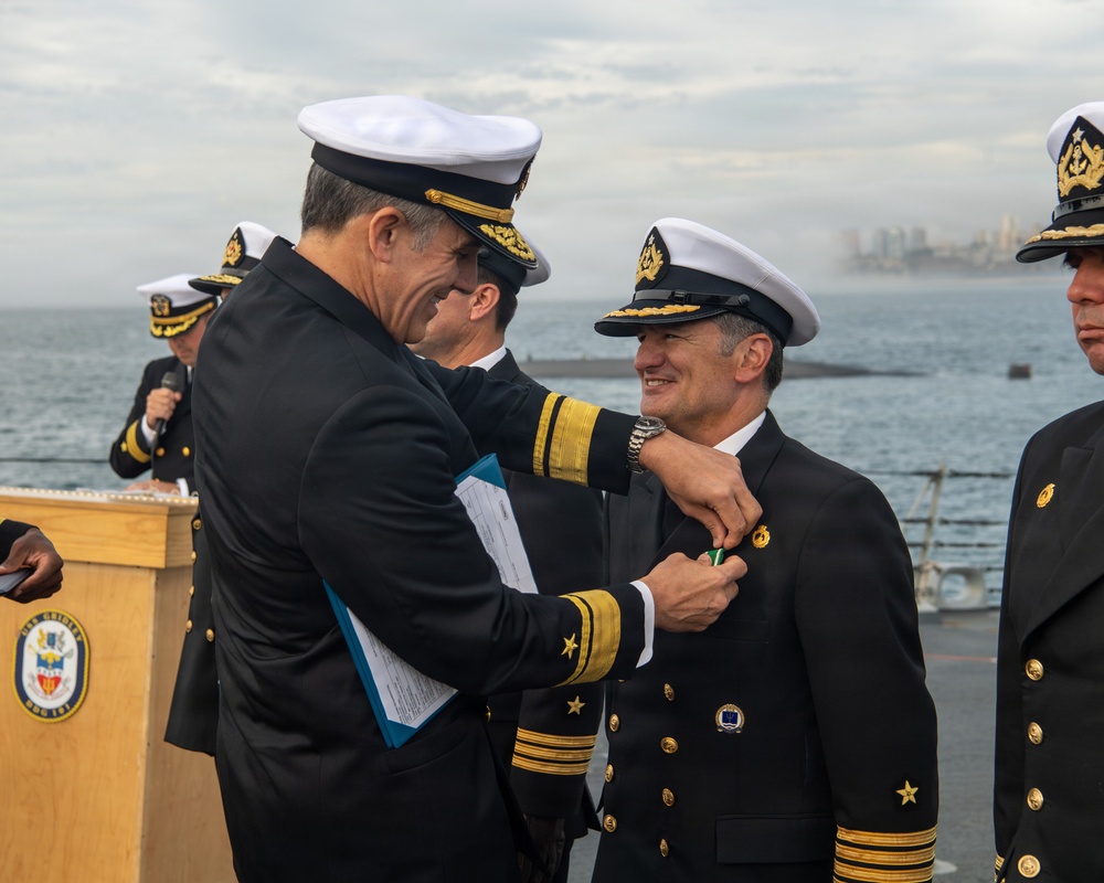 4th Fleet Presents Chilean Military Awards