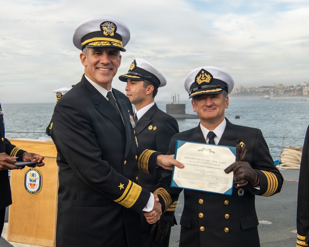 4th Fleet Presents Chilean Military Awards