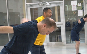 Navy Reserve Center Miami Conducts Physical Fitness Assessment