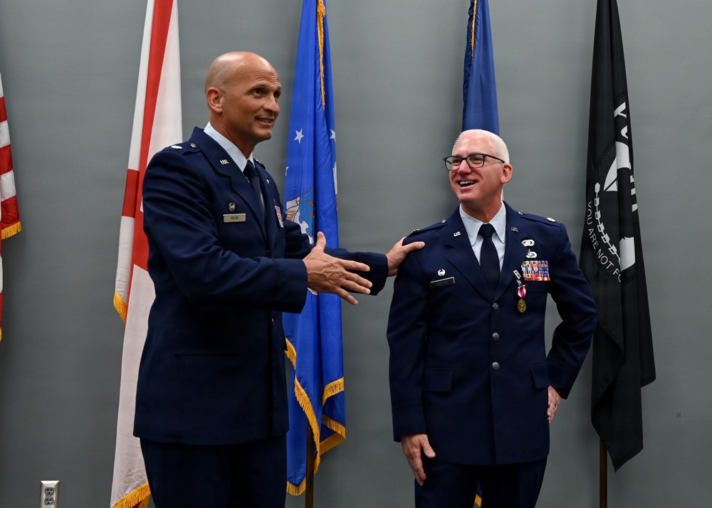 117th Force Support Squadron Change of Command