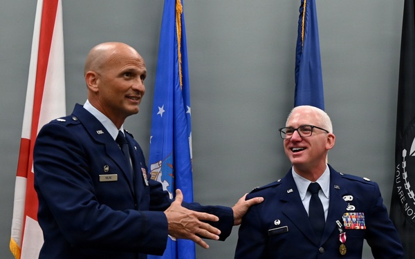 117th Force Support Squadron Change of Command