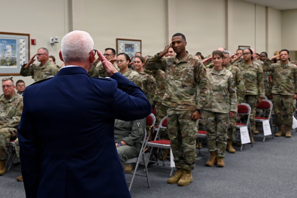 117th Force Support Squadron Change of Command