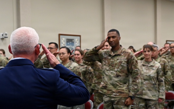 117th Force Support Squadron Change of Command