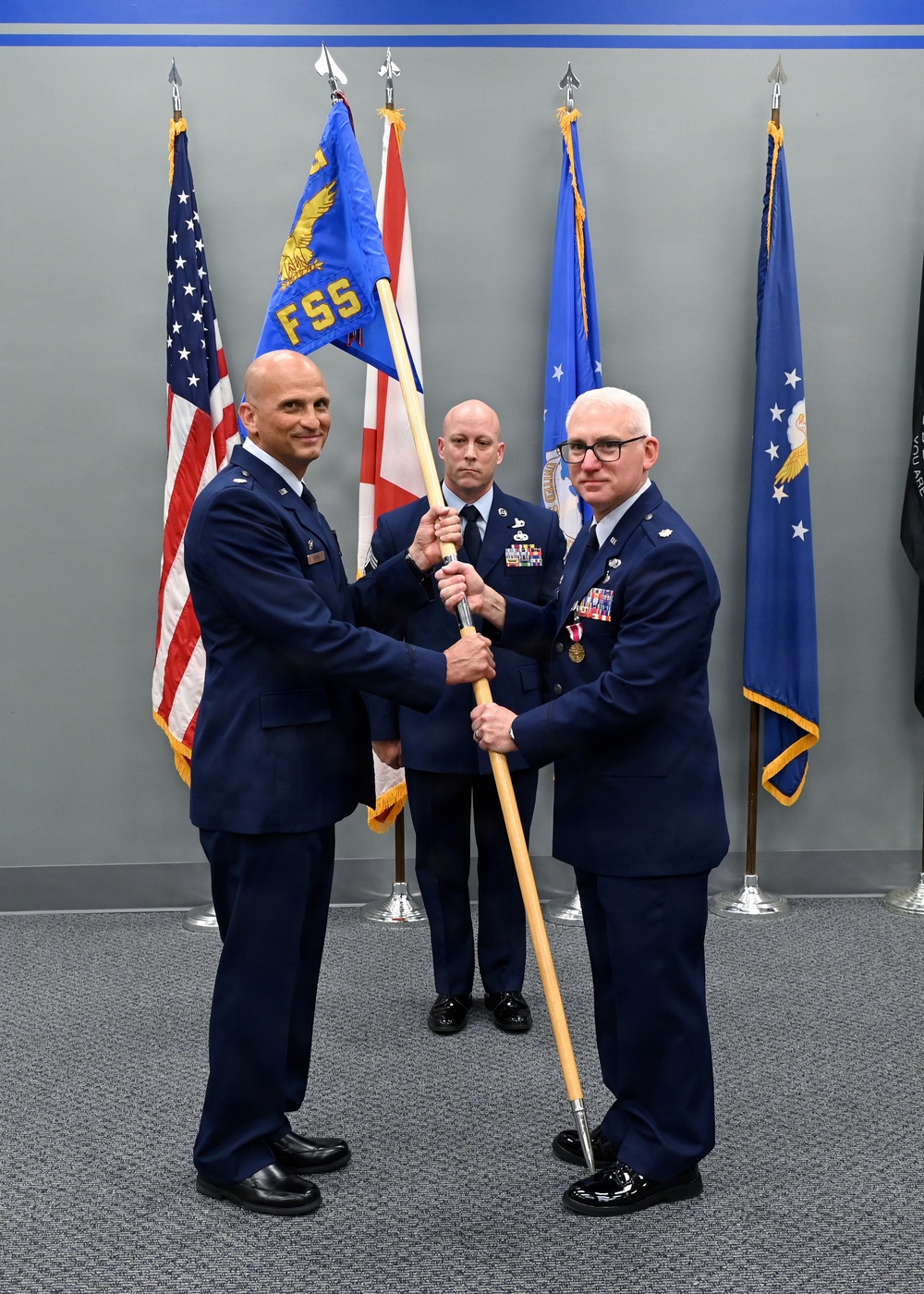 117th Force Support Squadron Change of Command