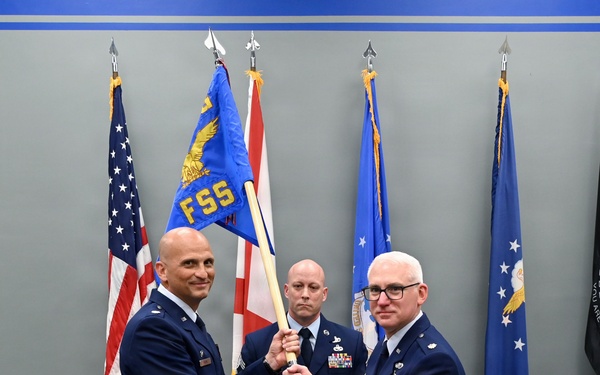 117th Force Support Squadron Change of Command
