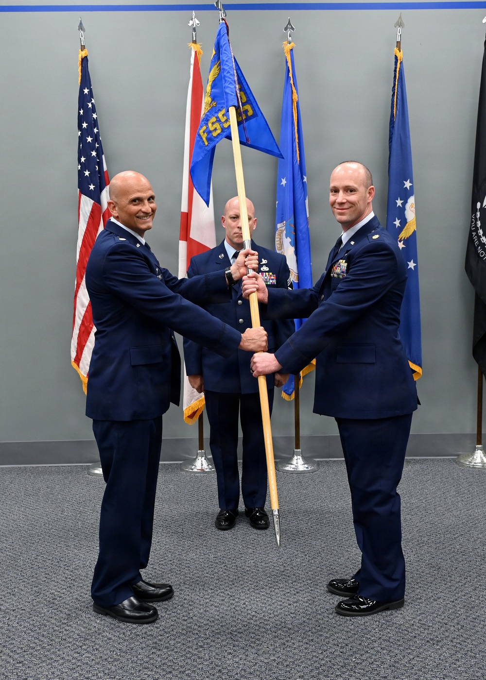 117th Force Support Squadron Change of Command