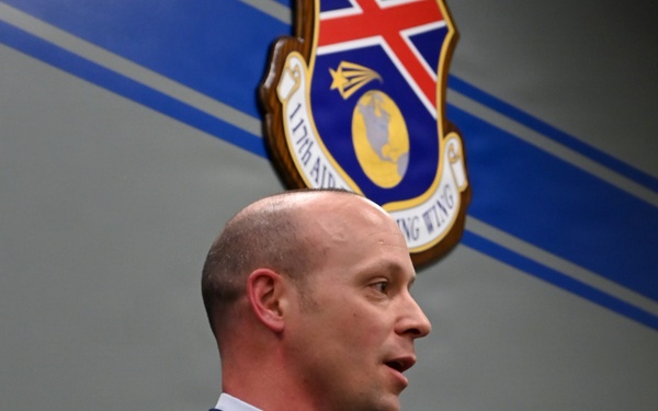 117th Force Support Squadron Change of Command