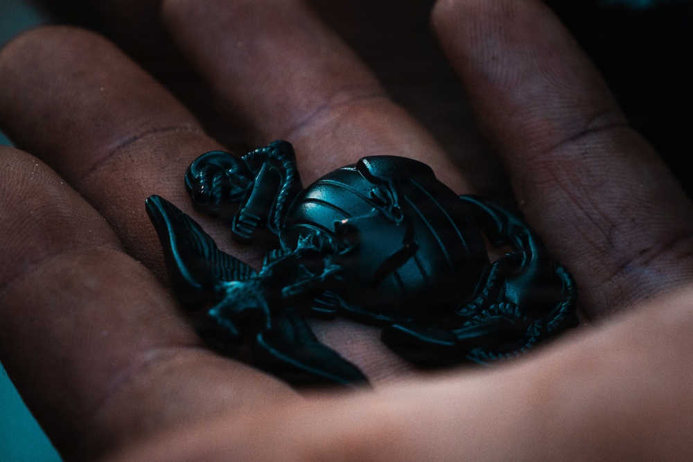 Kilo Company Eagle, Globe, and Anchor Ceremony