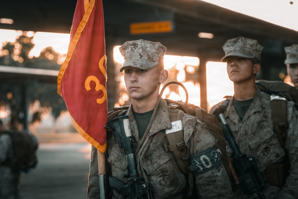 Kilo Company Eagle, Globe, and Anchor Ceremony