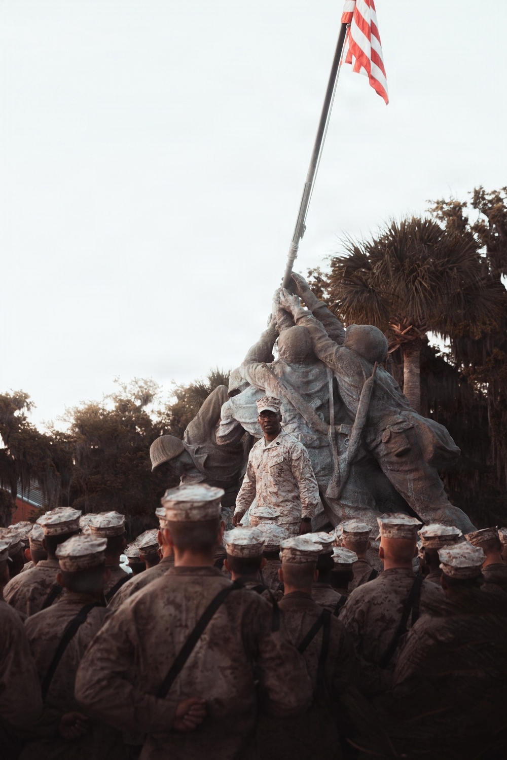 Kilo Company Eagle, Globe, and Anchor Ceremony