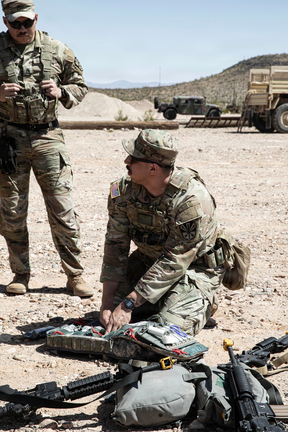 996th MCAS soldiers enhance readiness through combat medical training