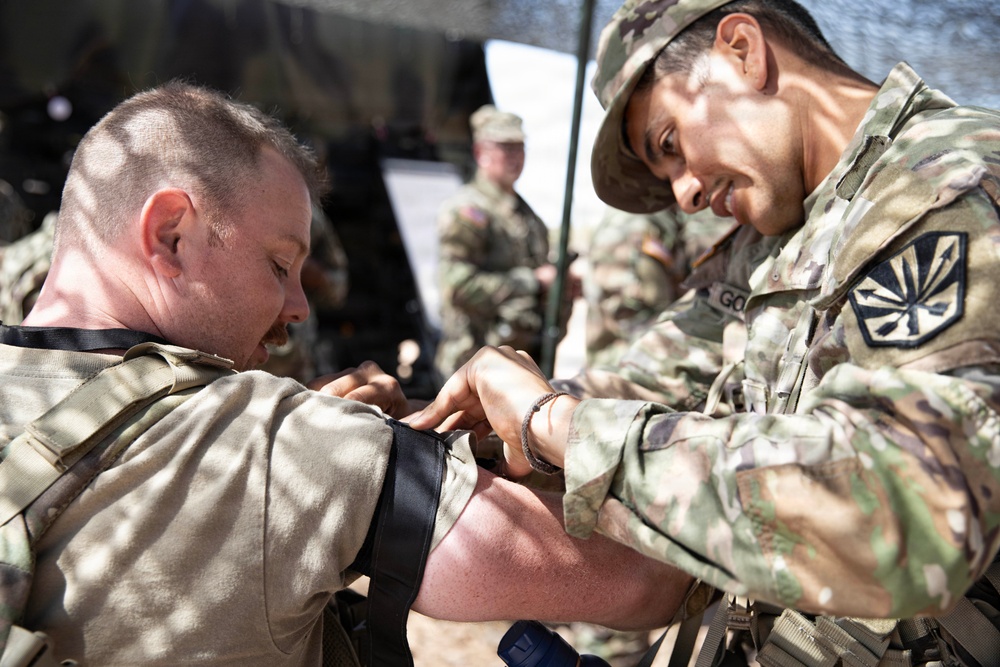 996th MCAS soldiers enhance readiness through combat medical training