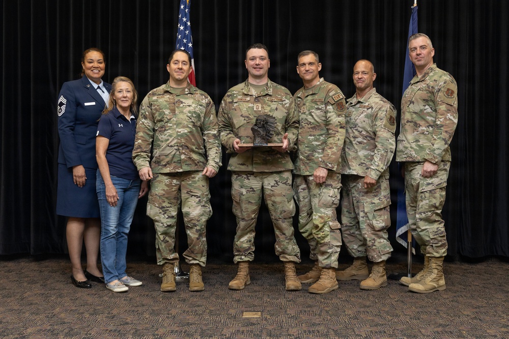 Chief Master Sgt. Johnson Promotion Ceremony