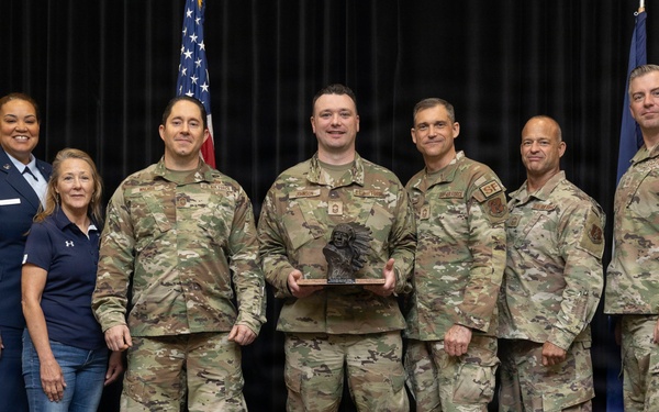 Chief Master Sgt. Johnson Promotion Ceremony