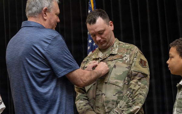 Chief Master Sgt. Johnson Promotion Ceremony