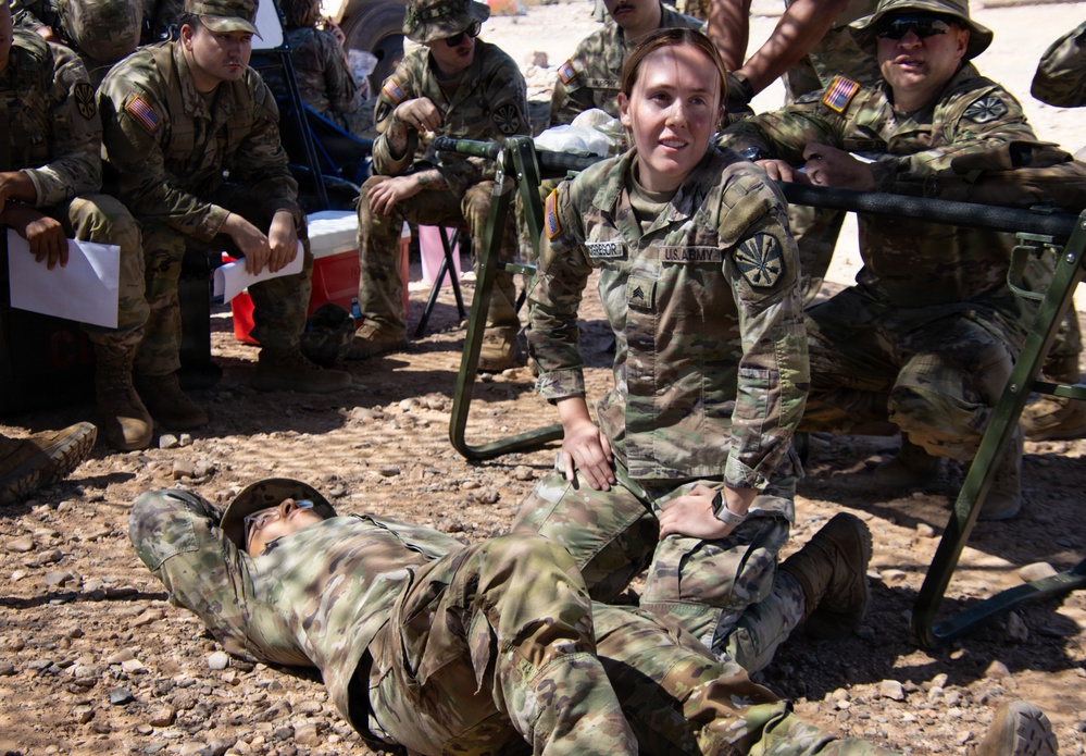 996th MCAS combat medics train to hone their life-saving skills