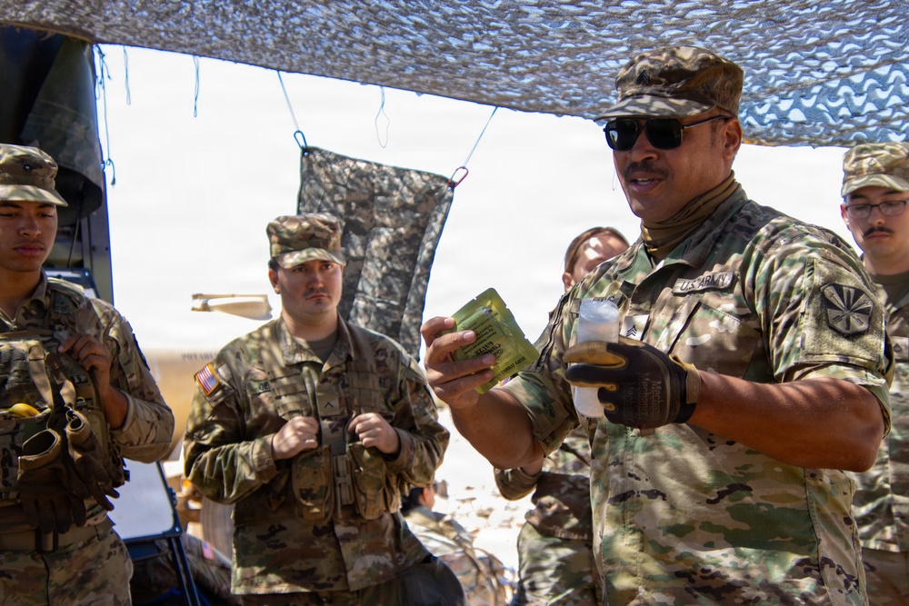 996th MCAS combat medics train to hone their life-saving skills