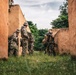 Green Berets and Cameroonian special operations soldiers execute urban maneuvers during Flintlock 26
