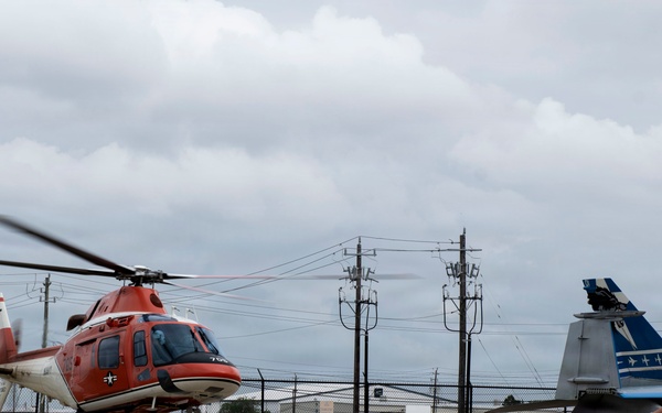 TH-73A Lands at Lone Star Flight Museum