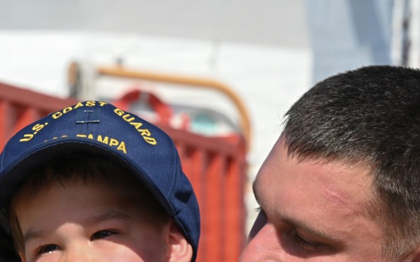 Coast Guard Cutter Tampa returns home following 74-day counter-drug patrol in Eastern Pacific