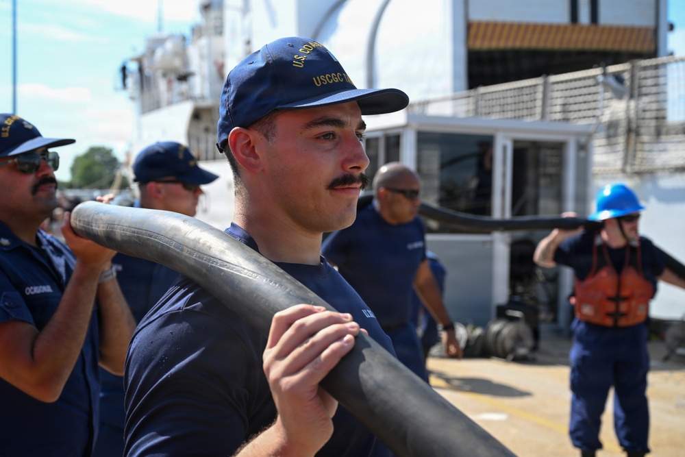 Coast Guard Cutter Tampa returns home following 74-day counter-drug patrol in Eastern Pacific