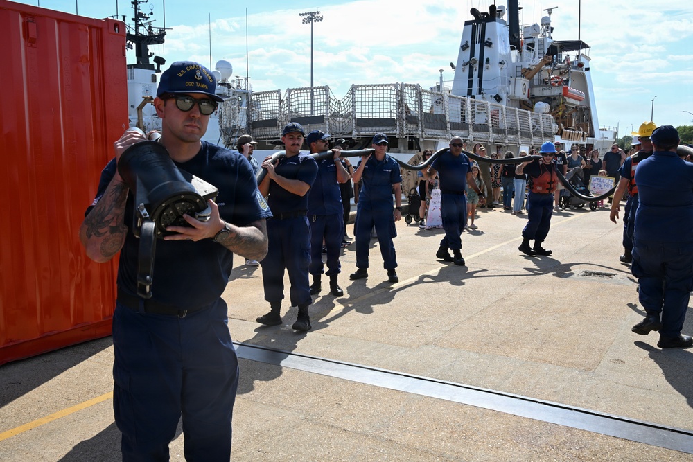 Coast Guard Cutter Tampa returns home following 74-day counter-drug patrol in Eastern Pacific