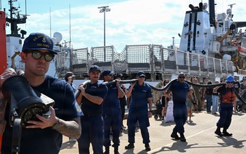 Coast Guard Cutter Tampa returns home following 74-day counter-drug patrol in Eastern Pacific