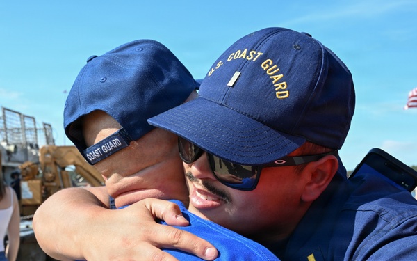 Coast Guard Cutter Tampa returns home following 74-day counter-drug patrol in Eastern Pacific