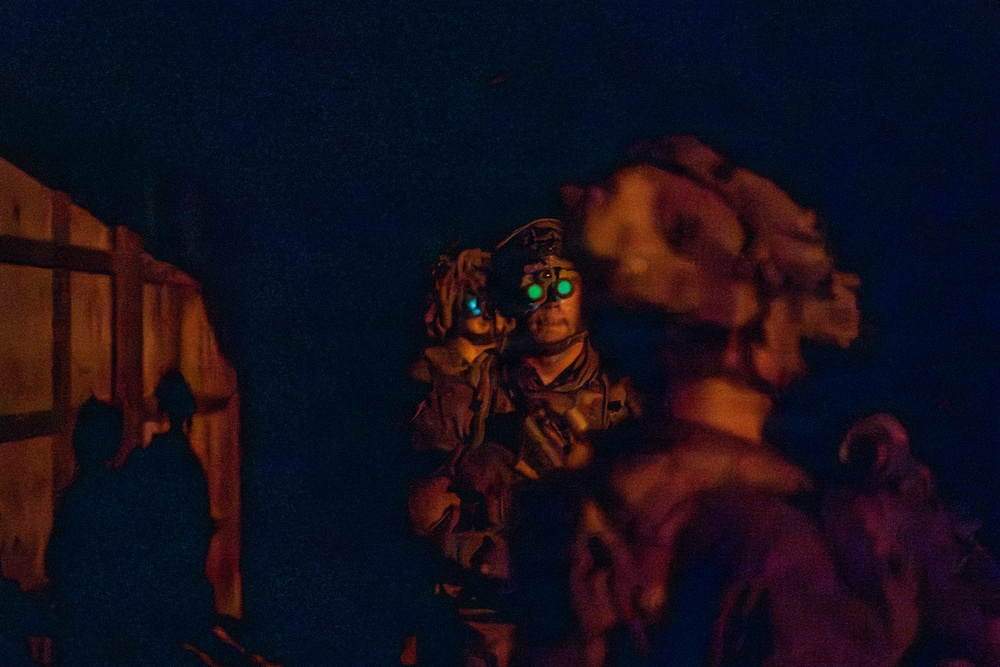 101st Rakkasans Conduct Night MOUT Assault at JRTC