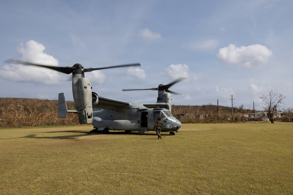 11th MEU Marines, Sailors Respond To Super Typhoon Sinlaku