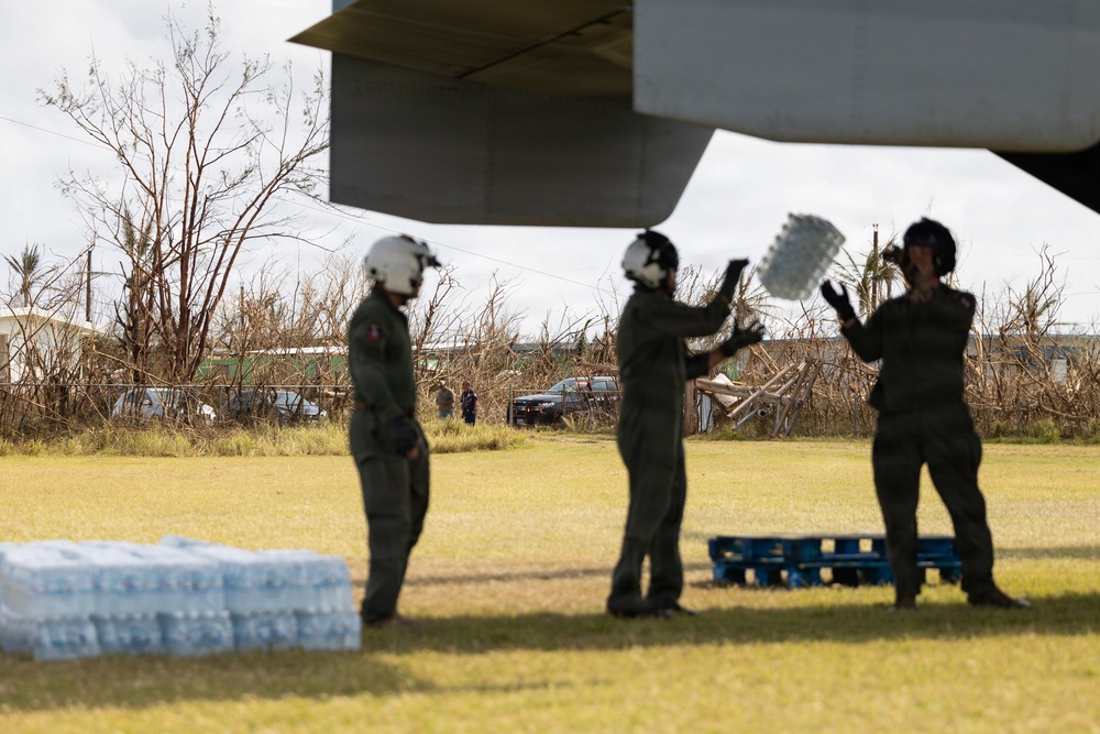 11th MEU Marines, Sailors Respond To Super Typhoon Sinlaku