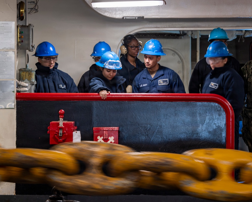 Nimitz Departs Chile
