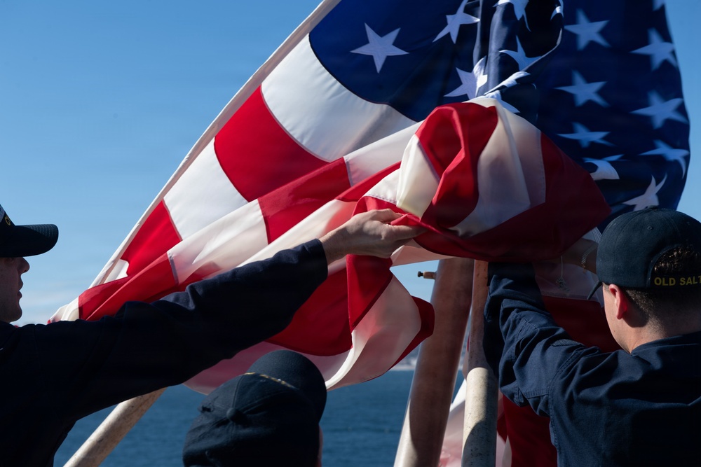 Nimits Conducts Shift Colors