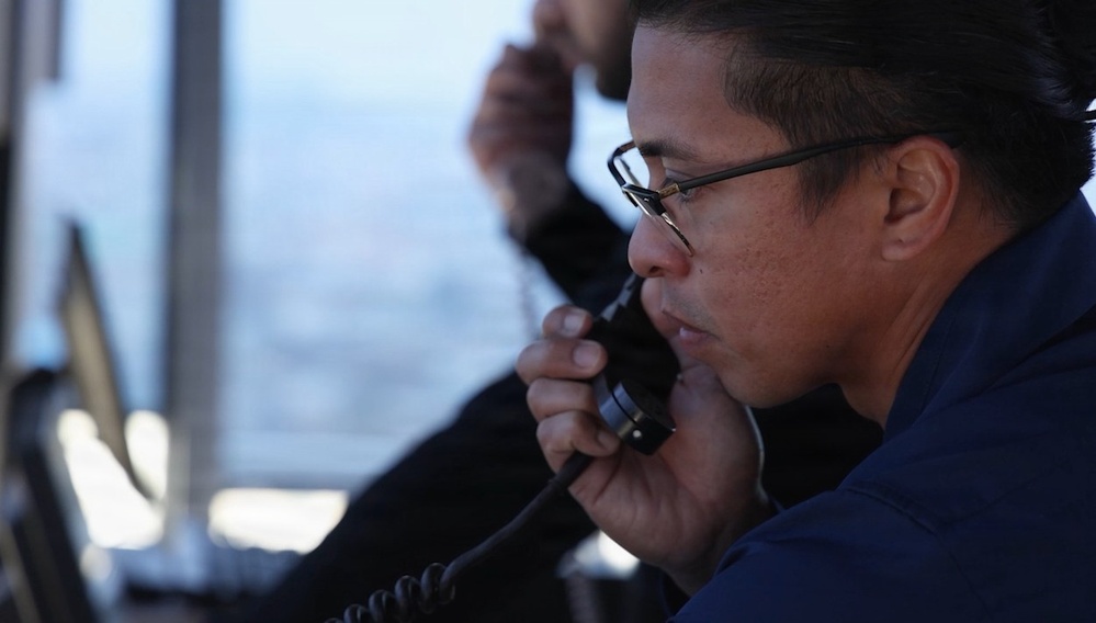 Army Air Traffic Controllers Support FAA Flight Check Mission