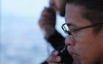 Army Air Traffic Controllers Support FAA Flight Check Mission