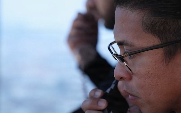 Army Air Traffic Controllers Support FAA Flight Check Mission