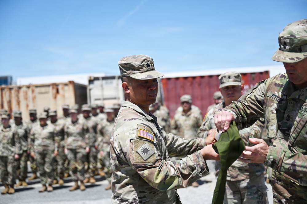 224th Sustainment Brigade conversion Ceremony