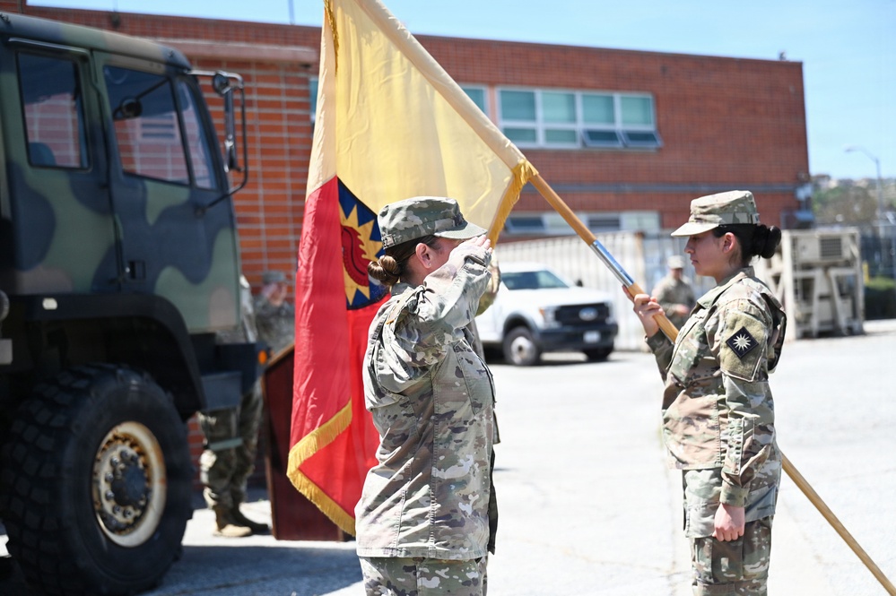 224th Sustainment Brigade conversion ceremony