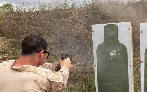 24th MEU MRF conduct Rifle Pistol Drills