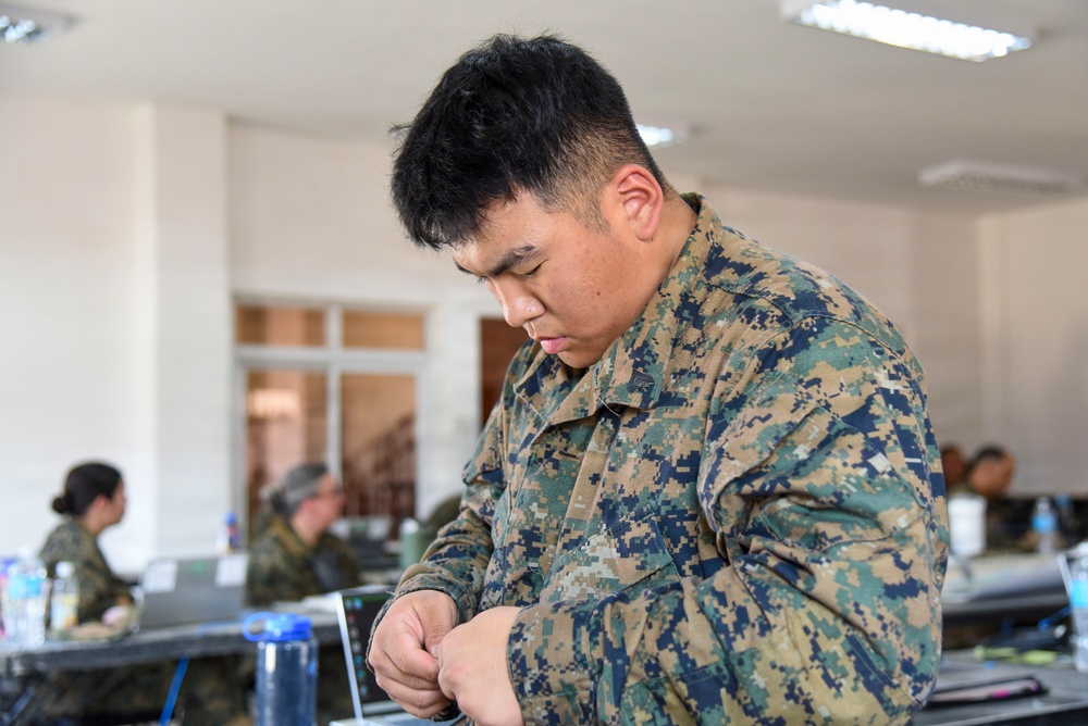 Balikatan 2026: 3rd LCT Marines Set Up Command and Control Center