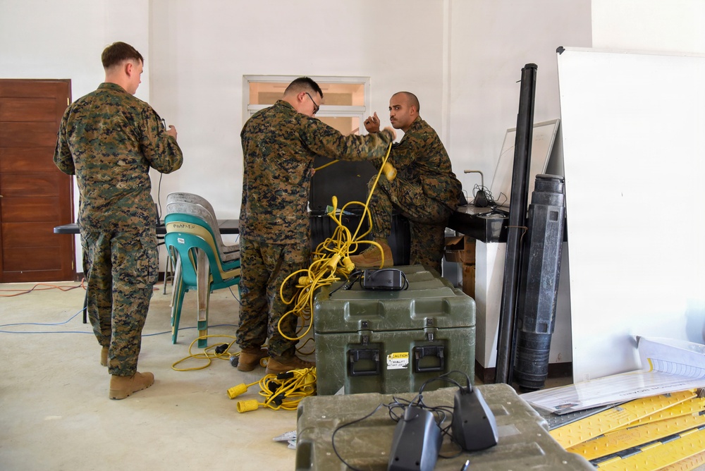 Balikatan 2026: 3rd LCT Marines Set Up Command and Control Center