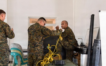 Balikatan 2026: 3rd LCT Marines Set Up Command and Control Center