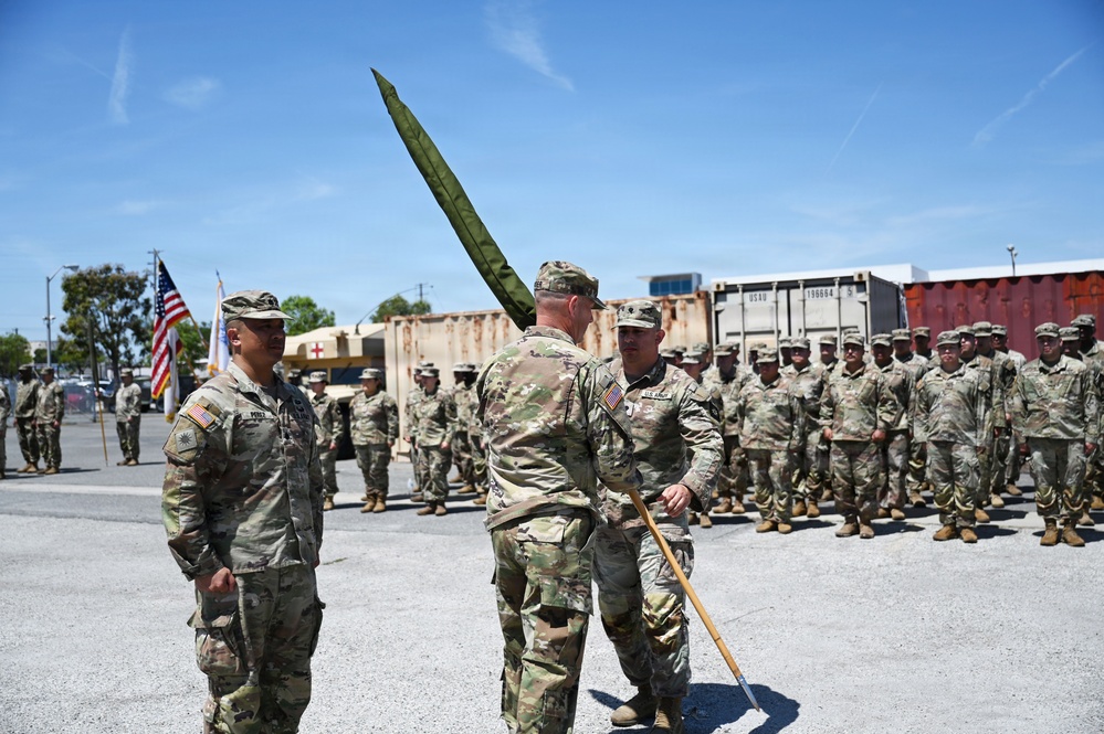 224th Sustainment Brigade Conversion Ceremony