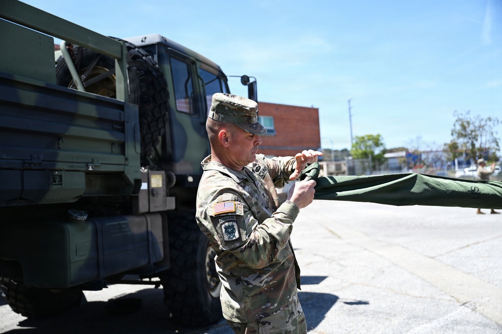224TH Sustainment Brigade conversion ceremony