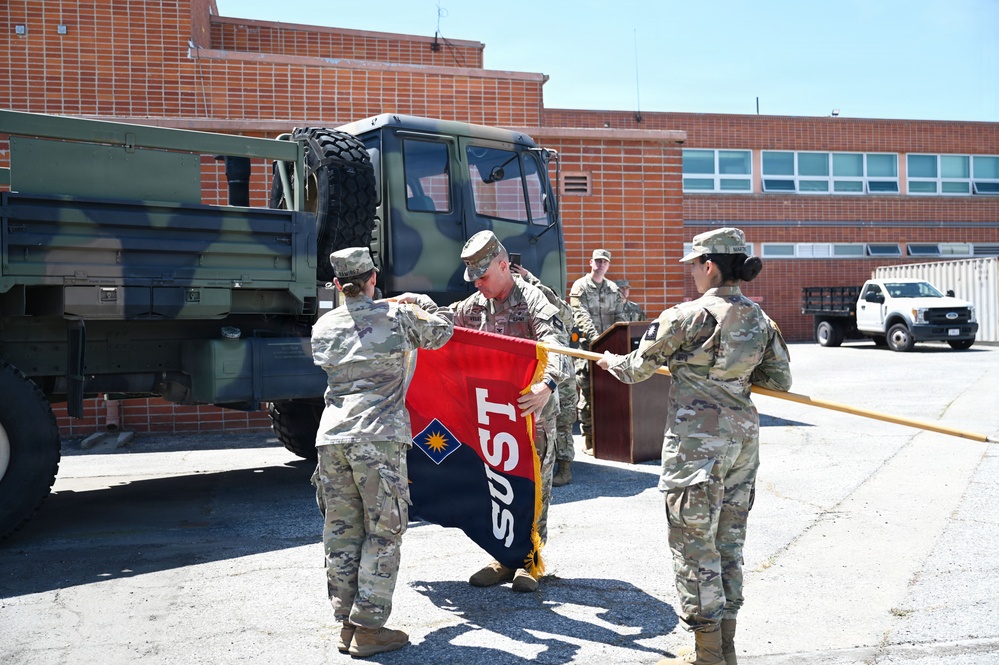 224th Sustainment Brigade conversion ceremony