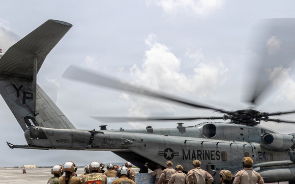 11th MEU Marines, Sailors Respond to Super Typhoon Sinlaku