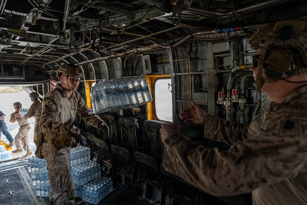 11th MEU Marines, Sailors Respond to Super Typhoon Sinlaku
